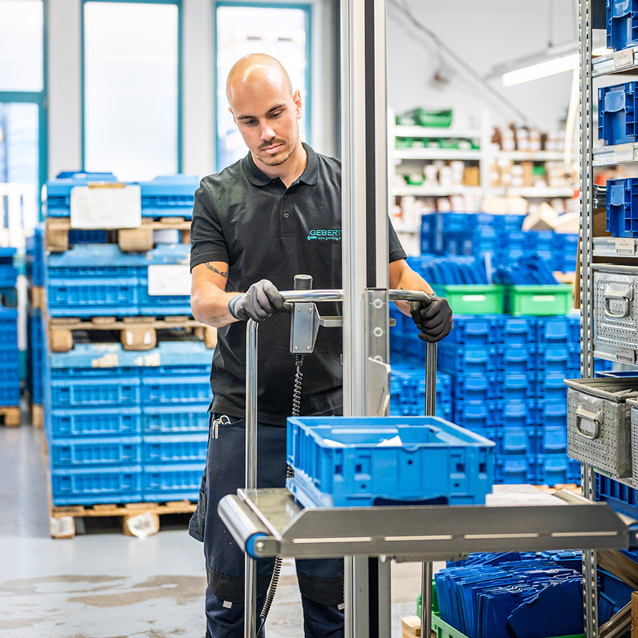 Kommen Sie in ein prima Team und bewerben sich heute noch bei Gebert!